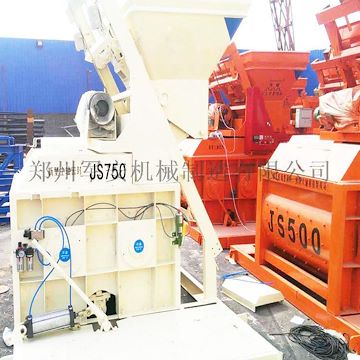 郑州军安机械JS750混凝土搅拌机